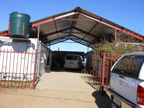 new roof, Siyathokoza ART clinic