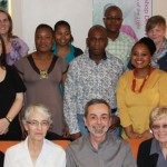 Bishop Gerald Kicanas of Tucson, Arizona meets SACBC staff