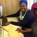 Data capturers at St Apollinaris Hospital