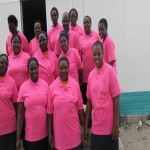 Tiyimiseleni Orphan Care Workers Showing Off their Brand-new Uniforms